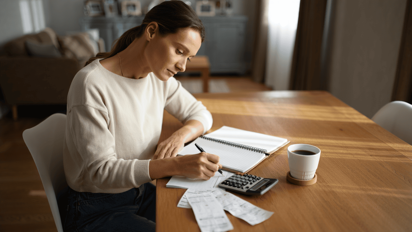 Mujer con portatil invirtiendo